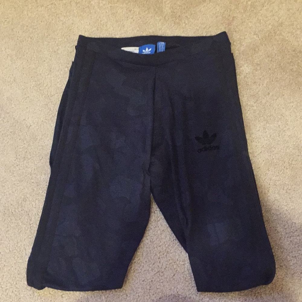 Adidas Leggings (Blue Camo)